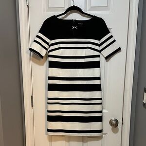 White House Black Market Elegant Black Dress